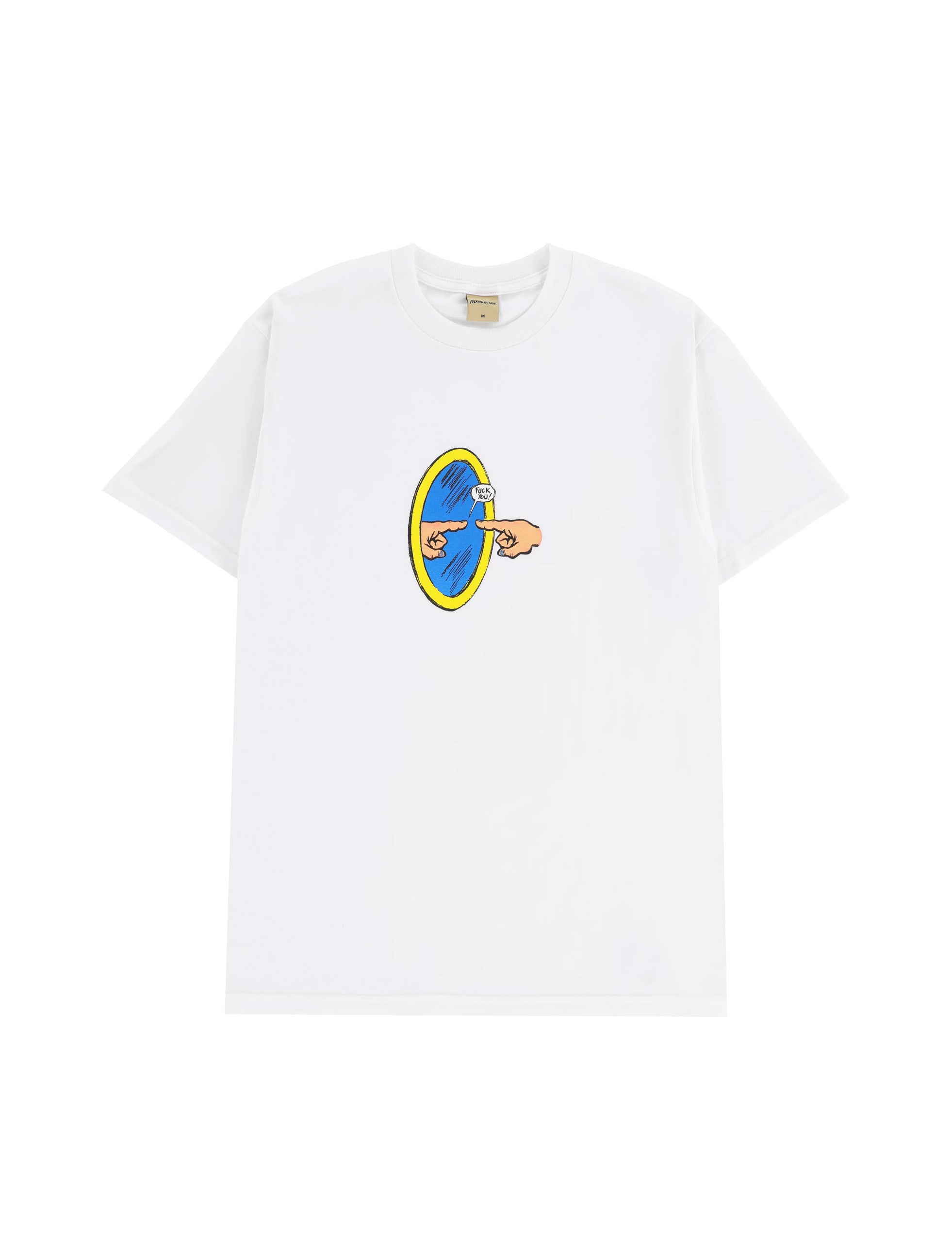 【FUCKING AWESOME】 FUCK YOU SHORT SLEEVE TEE WHITE FUCKING AWESOME Fuck You Short Sleeve Tee White - minishopmadrid