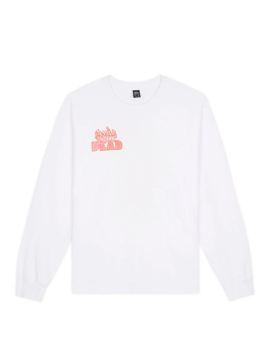 BRAIN DEAD Judgement Long Sleeve - White