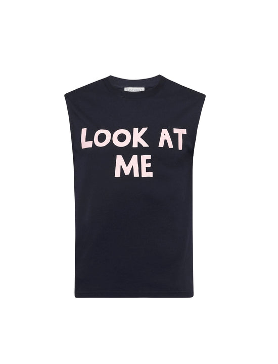 JW ANDERSON LOOK AT ME PRINTED TANK TOP