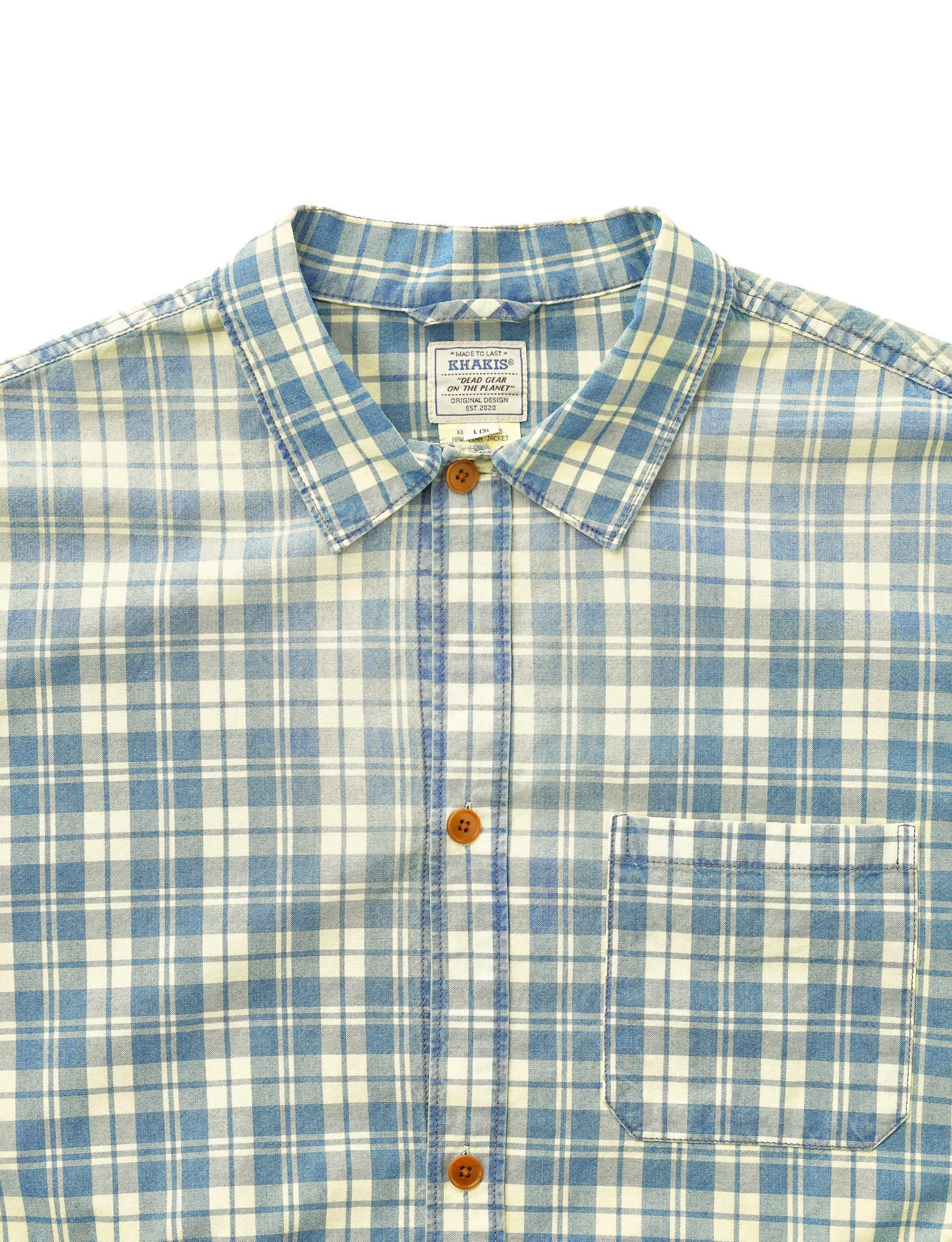 Khakis Hawaiian Jacket Aged Blue