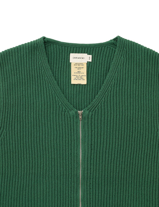 Khakis Milo Knit Vest Green