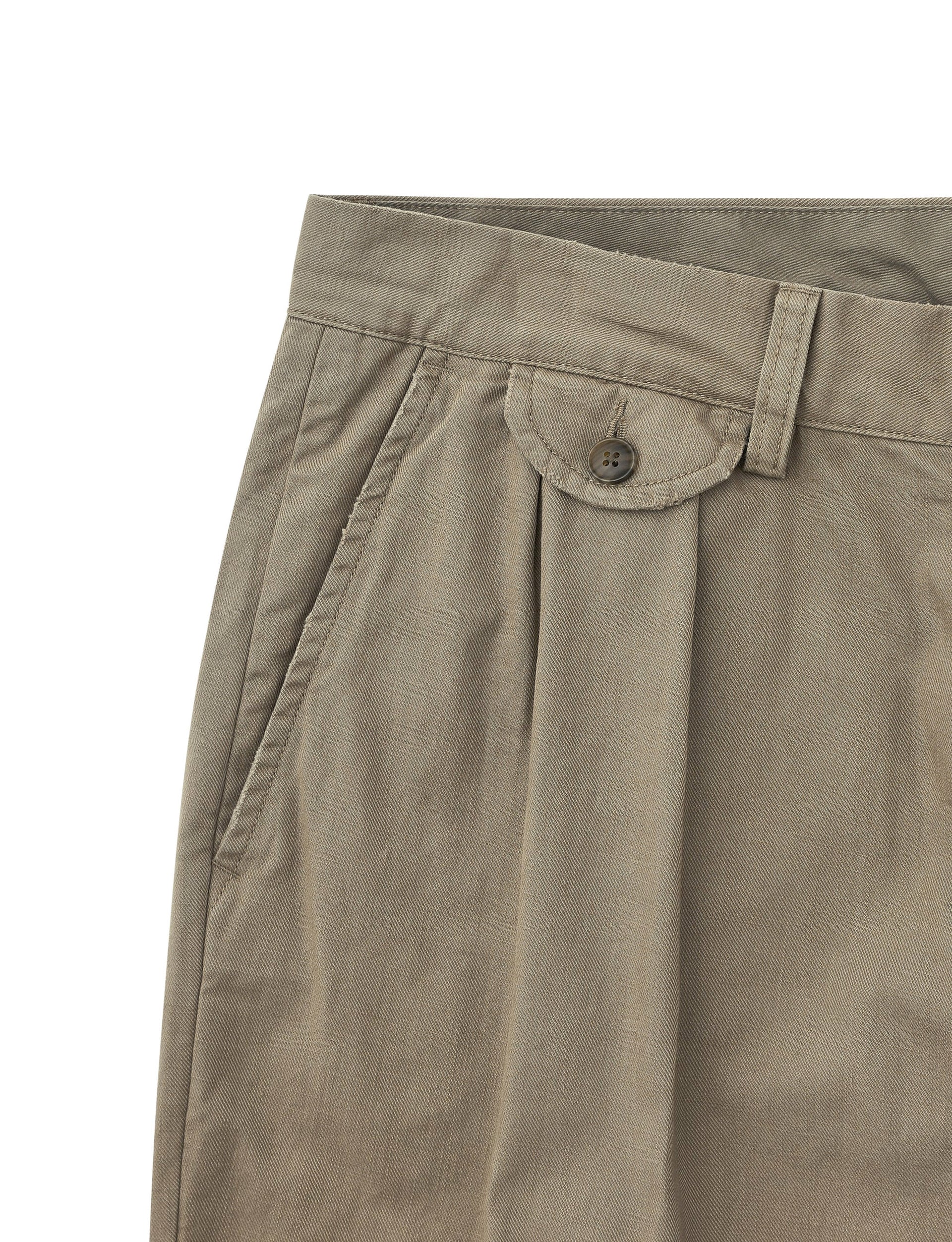 Khakis Slub Common Pant Covert Grey