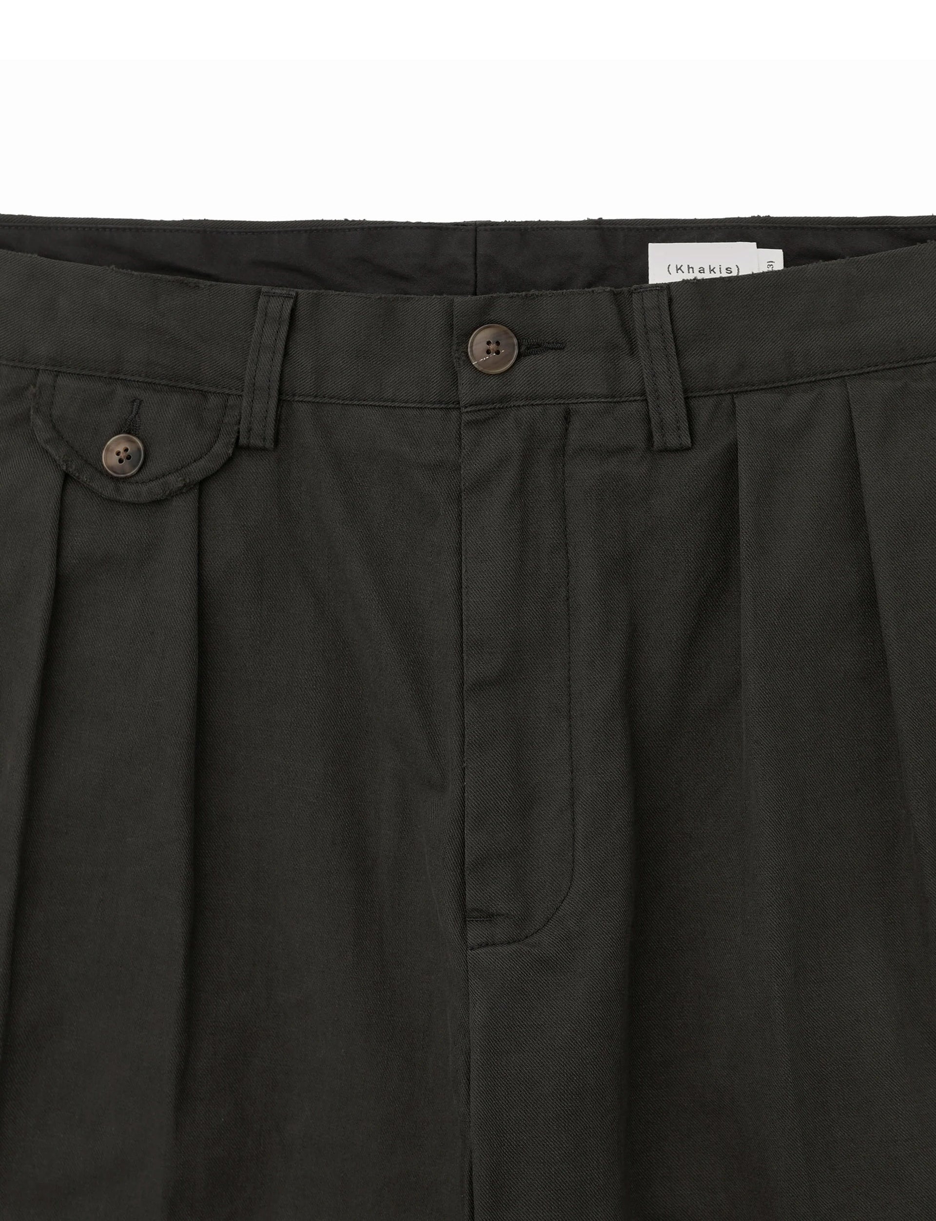 Khakis Slub Common Pant Faded Black