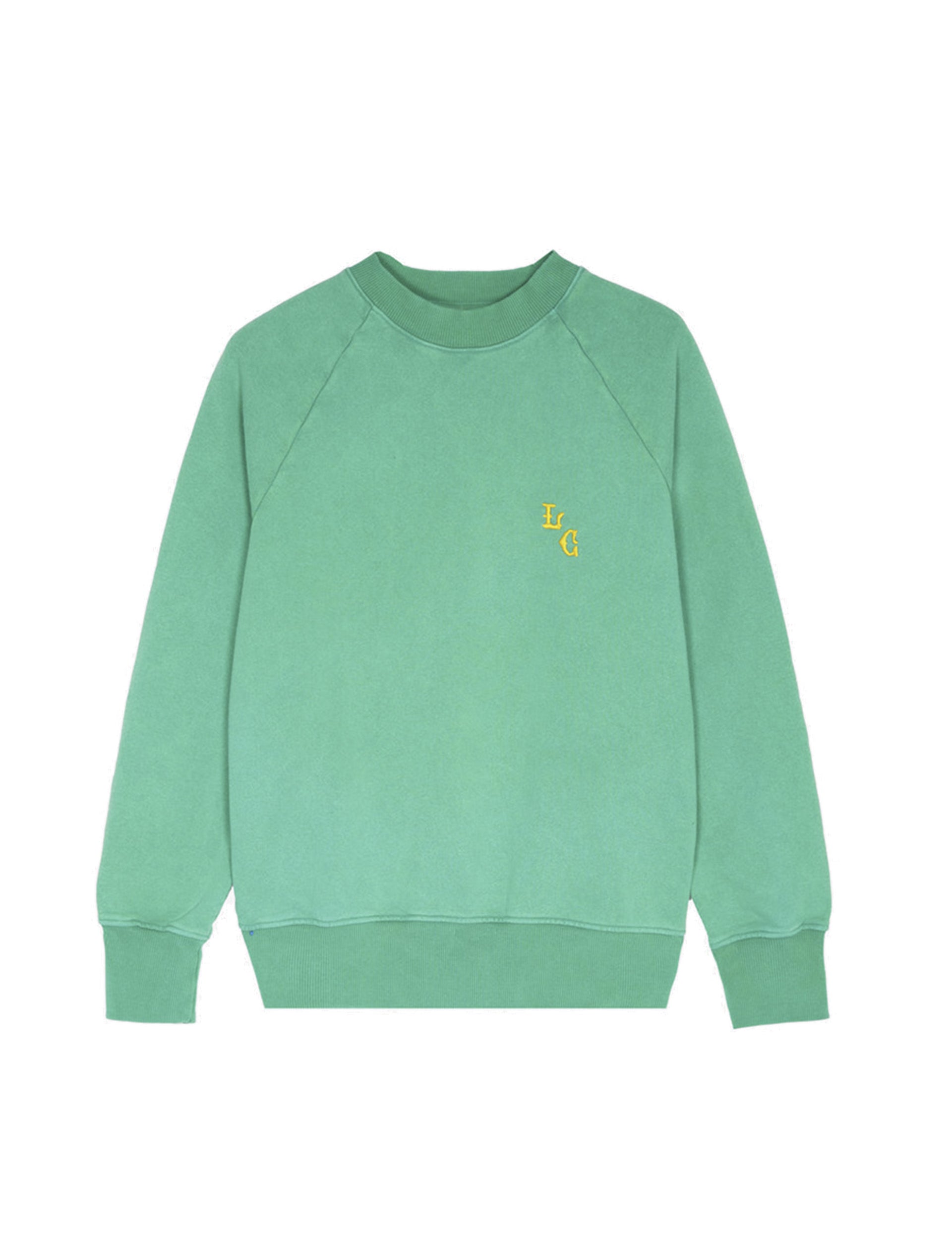 LATE CHECKOUT GREEN LC VINTAGE CREWNECK SWEATSHIRT