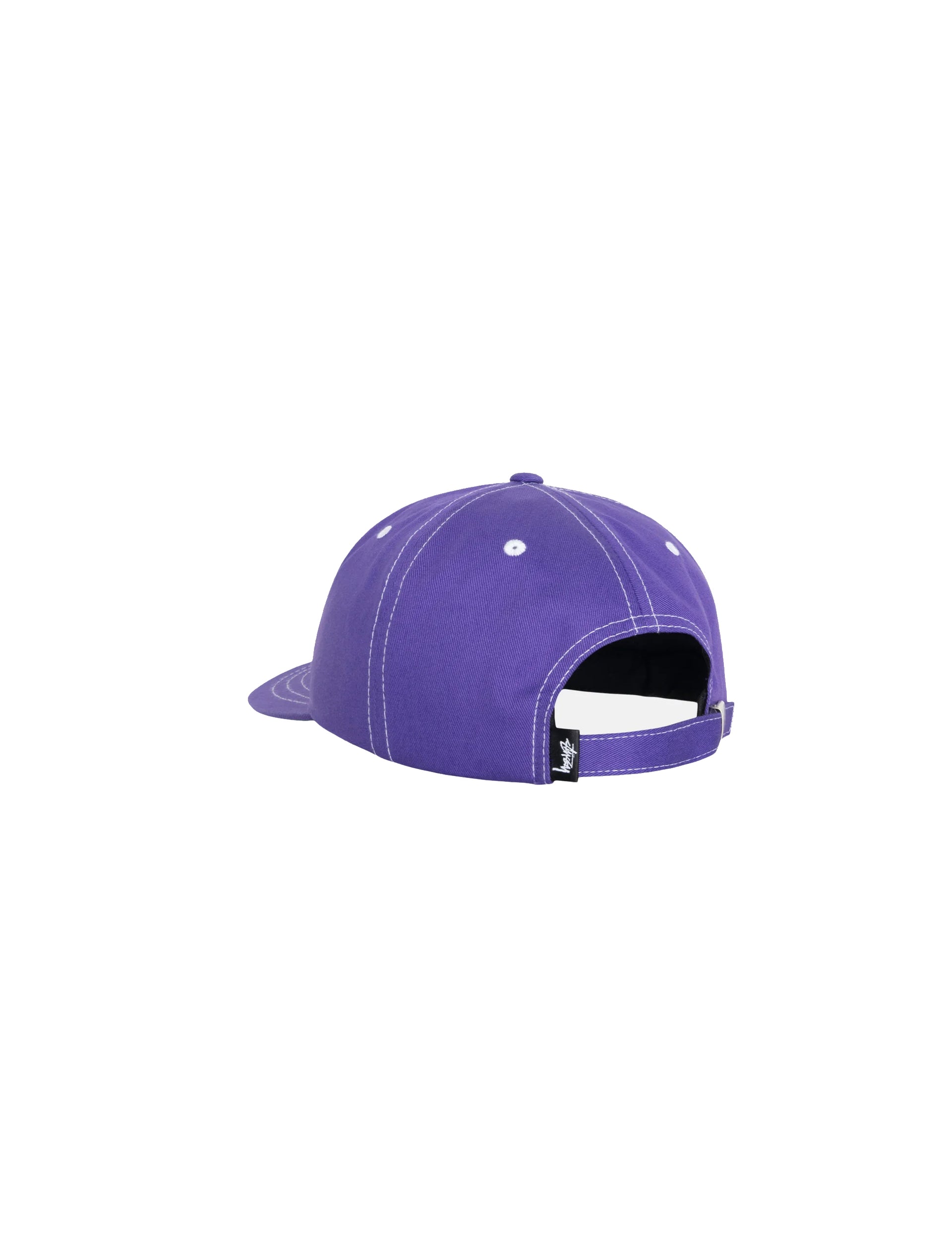 STÜSSY Stu Arch Strapback Cap purple