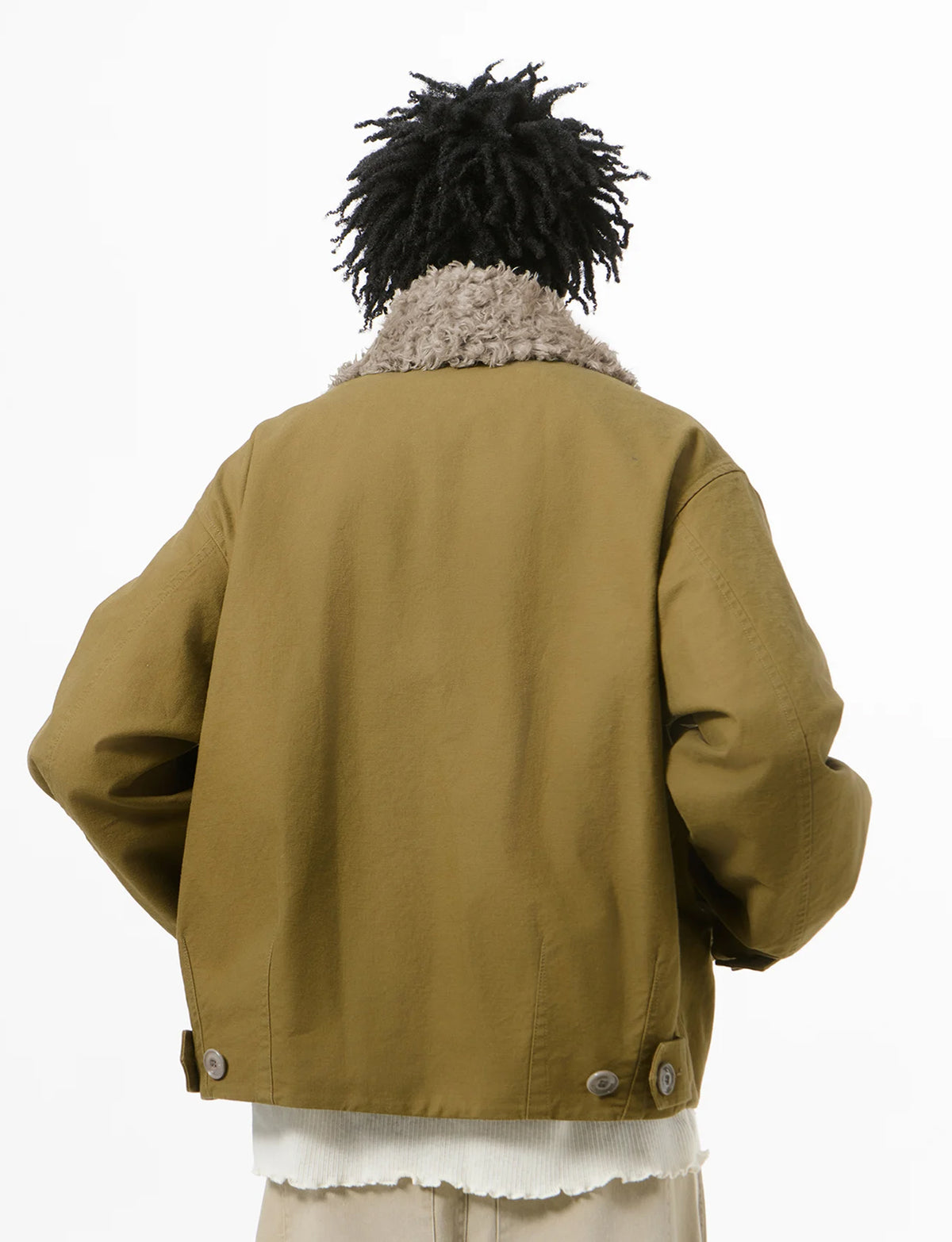 OUR LEGACY AERIAL JACKET Pigment Khaki Knife Edge Twill