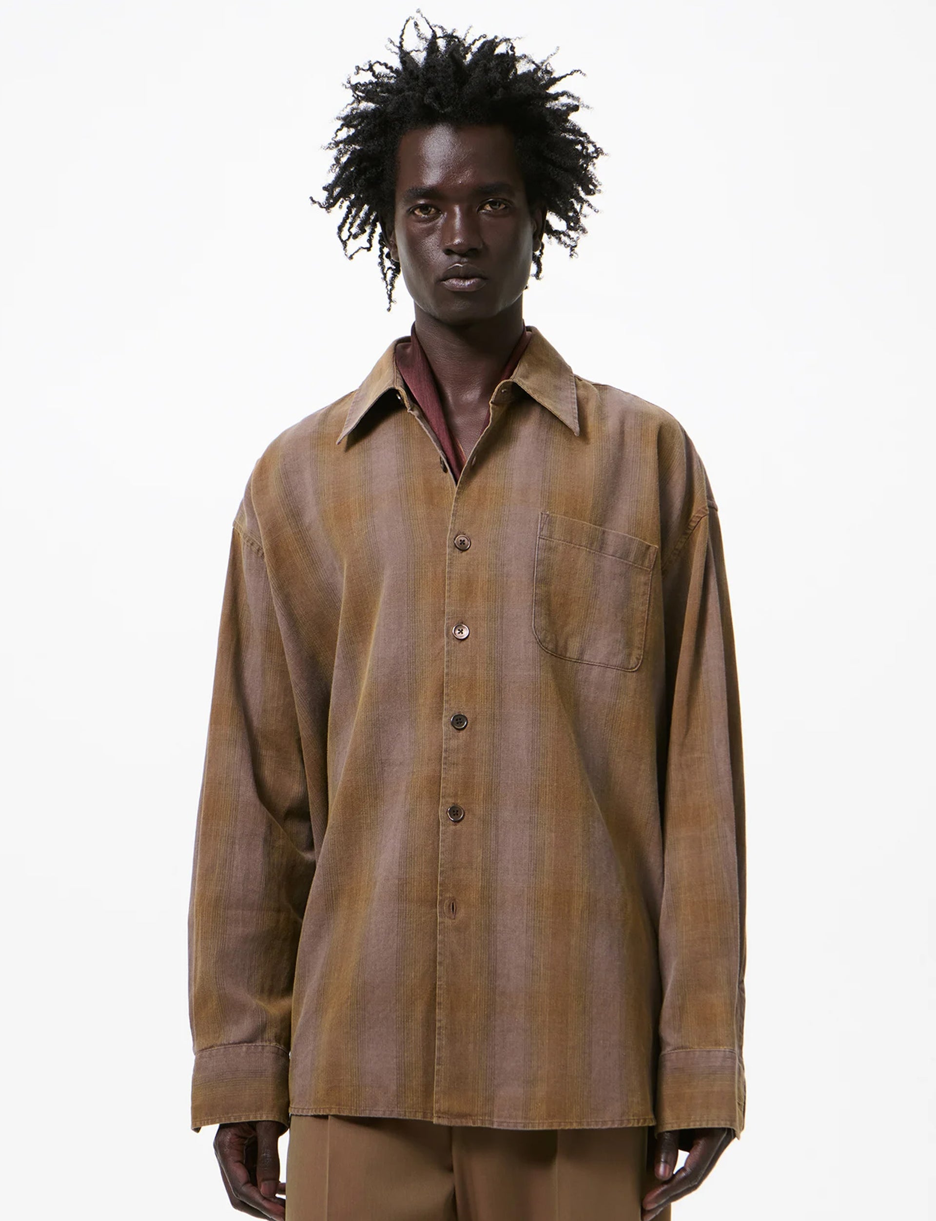 OUR LEGACY BORROWED SHIRT Dakota Flannel Check