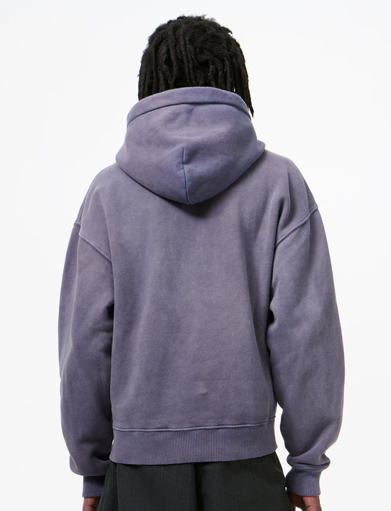 OUR LEGACY RASCAL HOOD Antique Amethyst Star Fleece