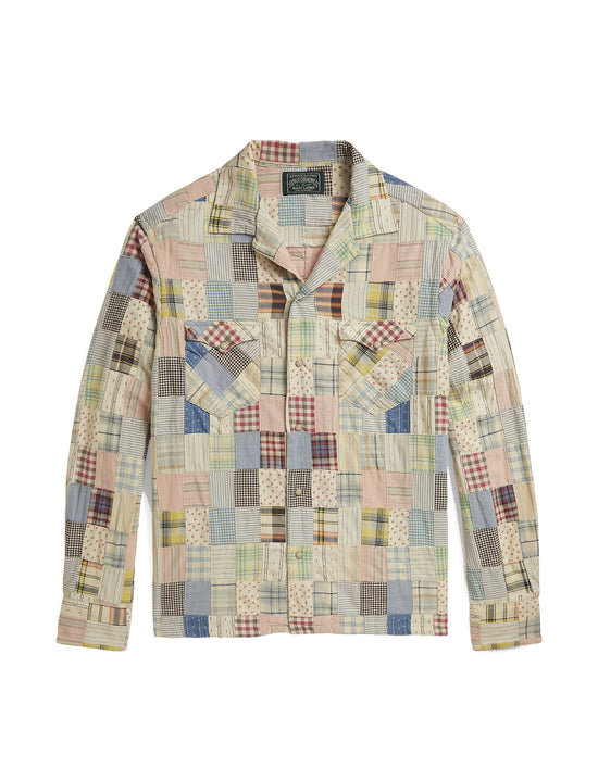POLO RALPH LAUREN CLASSIC FIT PATCHWORK SHIRT