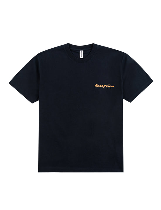 RECEPTION CLOTHING S/S TEE FOOD DK.NAVY