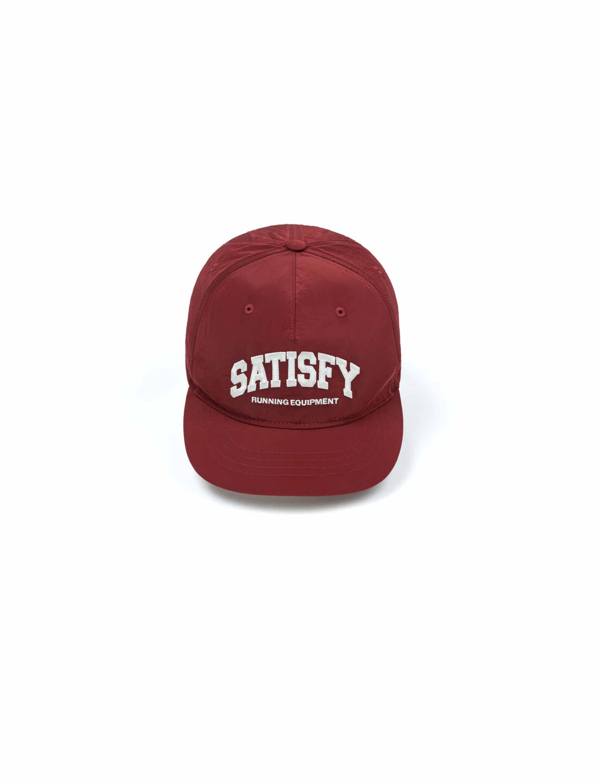 SATISFY FliteSilk™ 5‑Panel Pinch Cap Burgundy