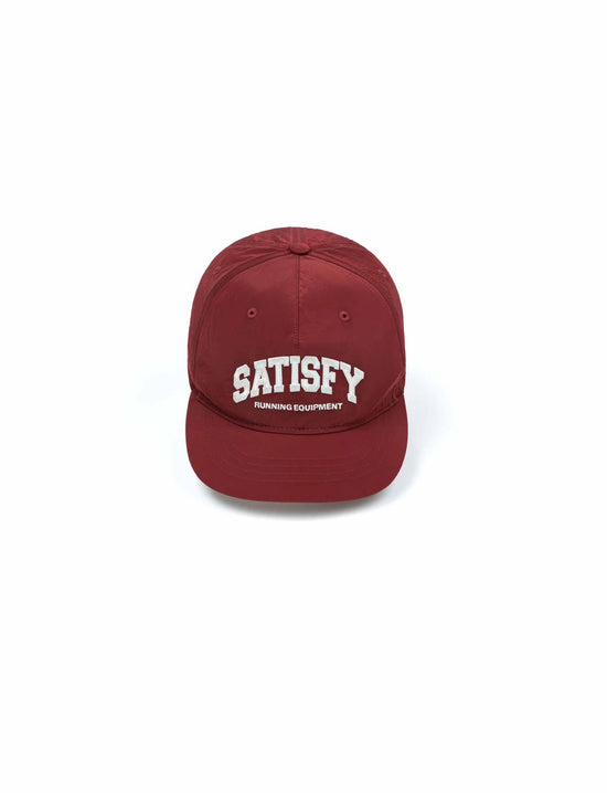 SATISFY FliteSilk™ 5‑Panel Pinch Cap Burgundy