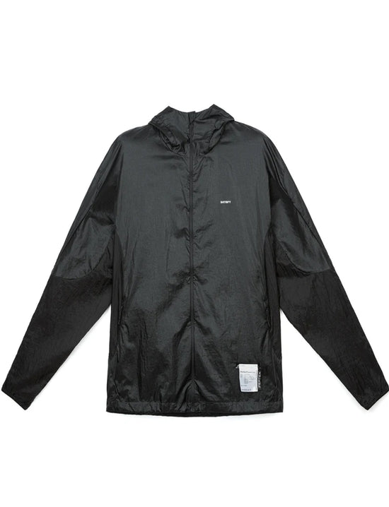 SATISFY RUNNING Pertex® Diamond Fuse Windbreaker BLACK