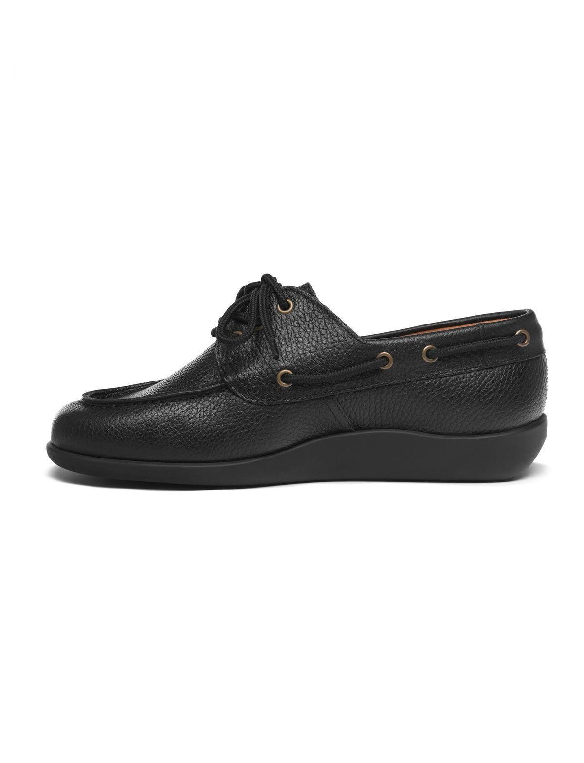 SEBAGO GARY JOBSON Black Men's Leather Boat Shoe