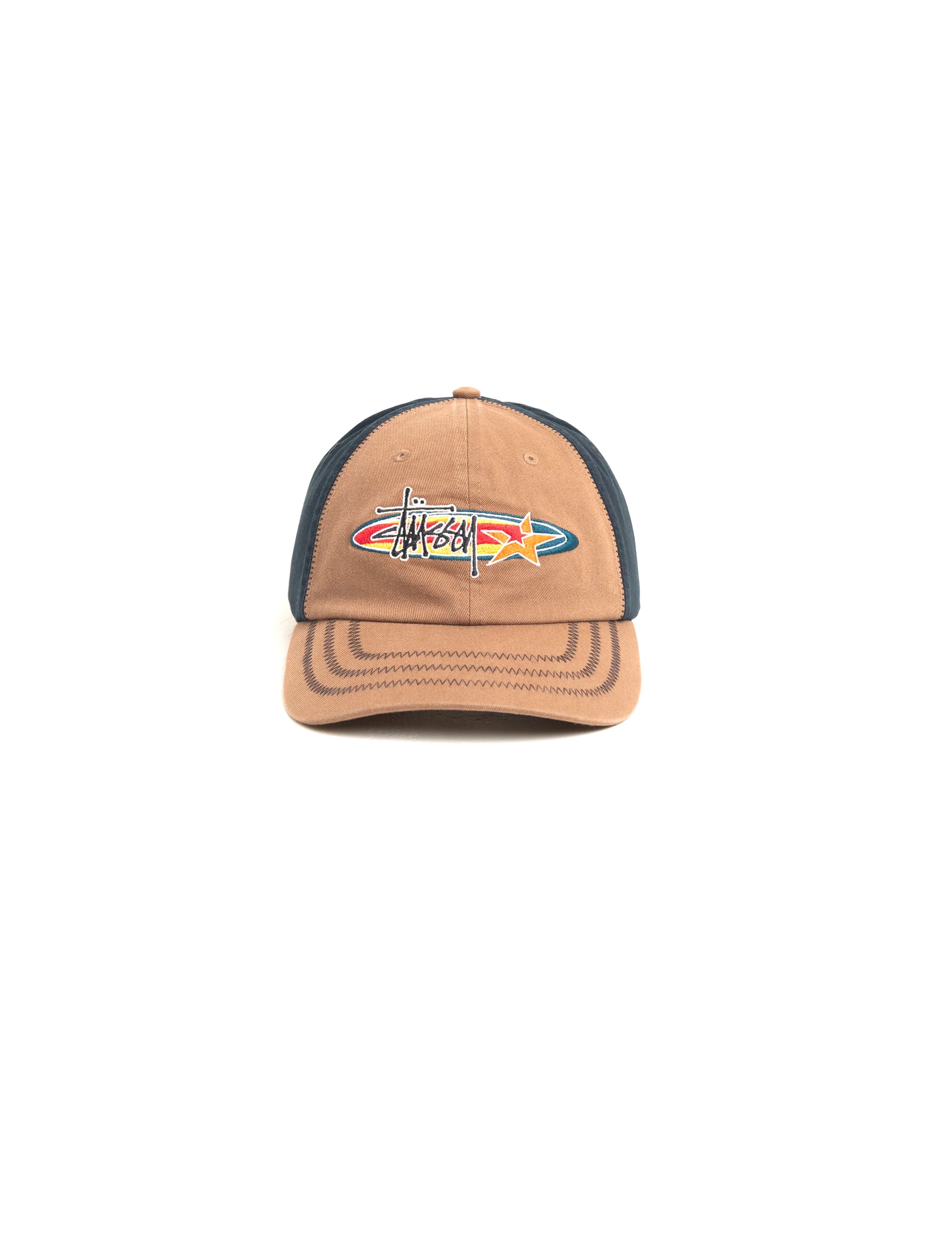 STÜSSY LP Oval Star Cap BROWN