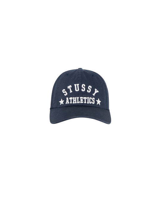STÜSSY Lp Athletics Strapback Cap NAVY