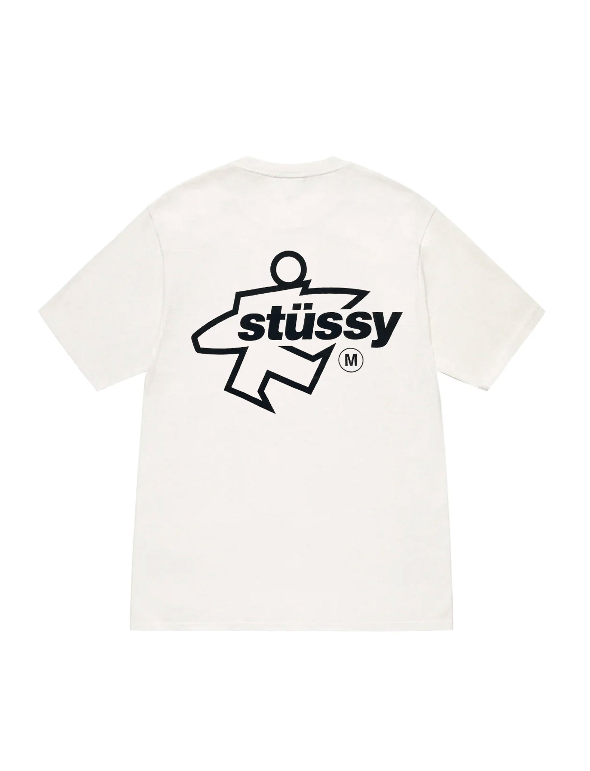 STÜSSY Surf Size Pig. Dyed Tee NATURAL - minishopmadrid