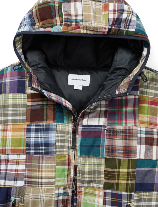 THISISNEVERTHAT Washed Down Puffer Jacket Multi