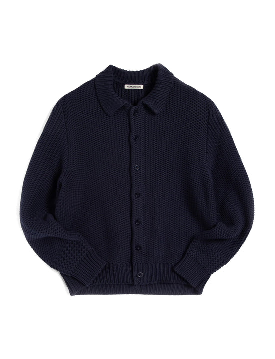 YMC Rat Pack Cardigan Navy