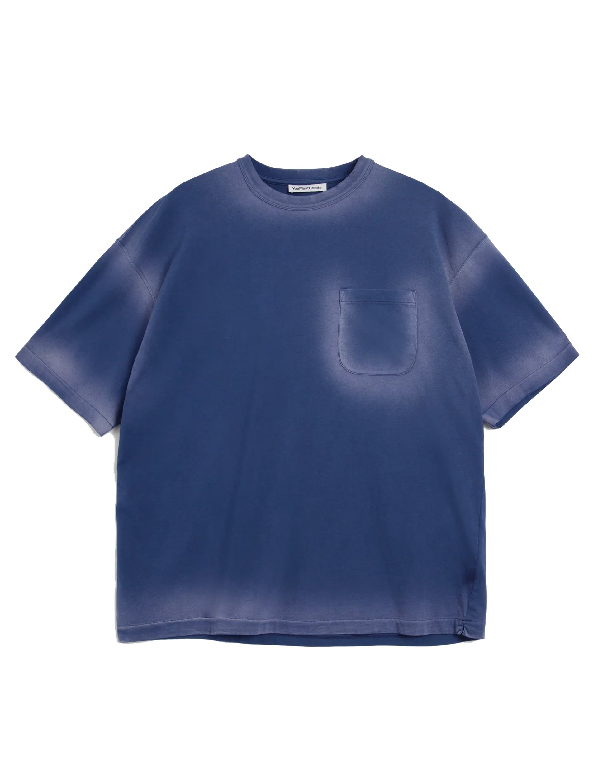 YouMustCreate TRIPLE POCKET T SHIRT Navy