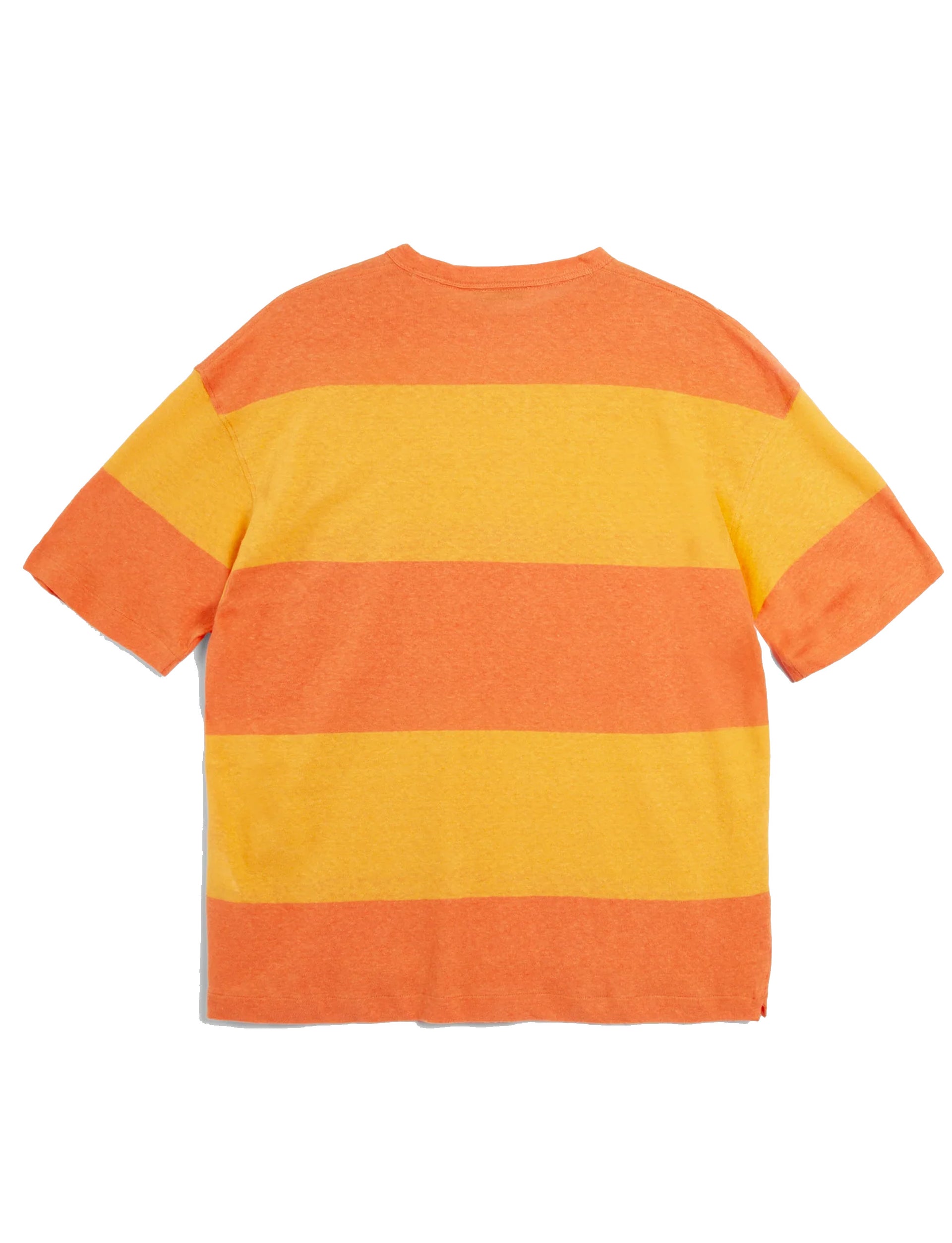YouMustCreate Triple T-Shirt Striped Orange