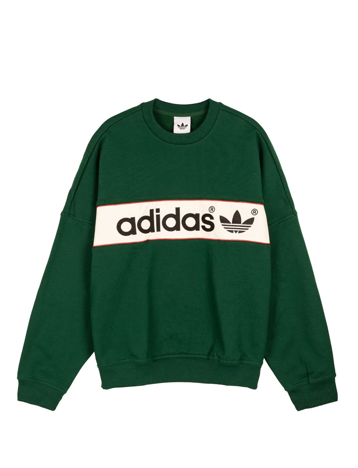 adidas originals Block Sweatshirt green