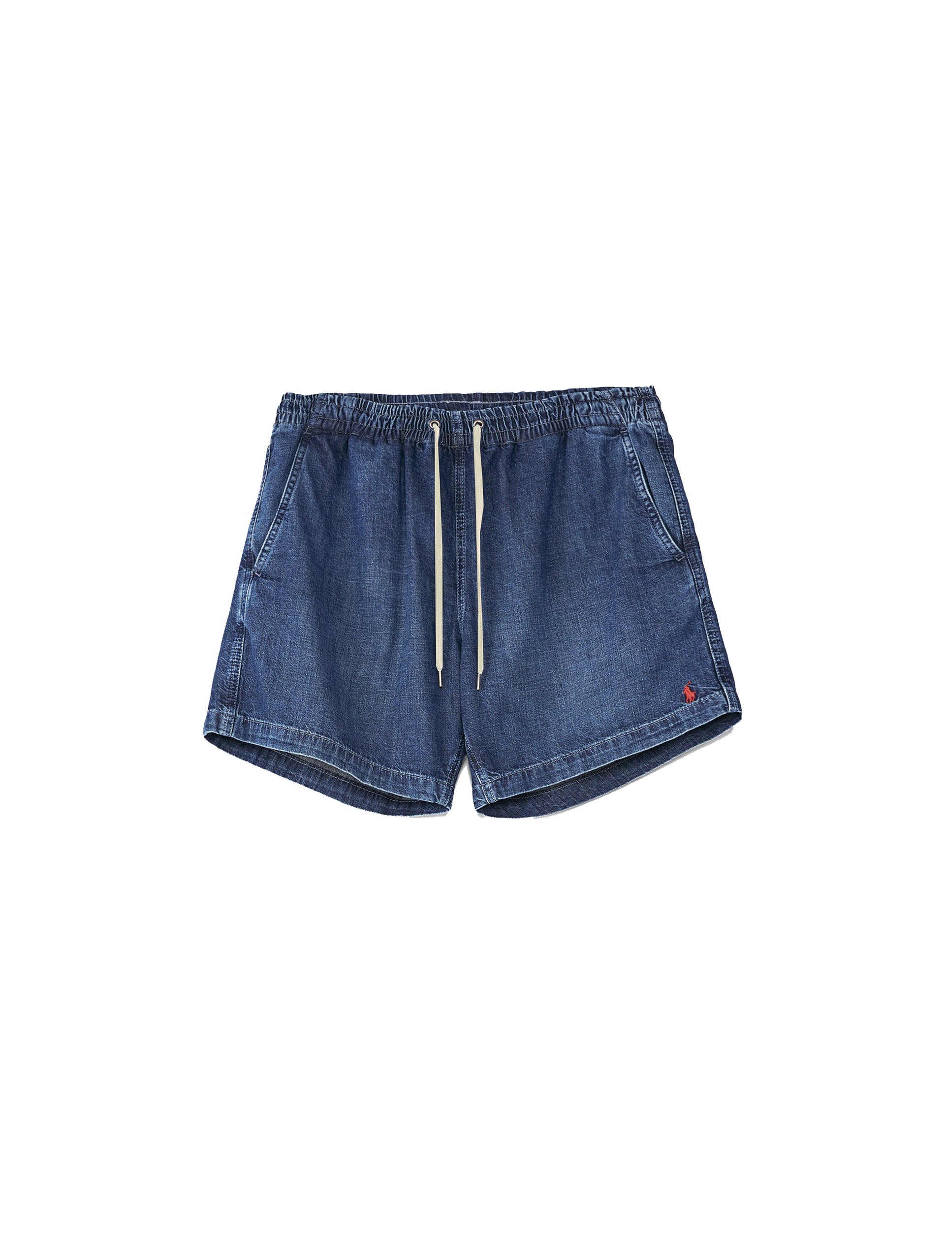 POLO RALPH LAUREN 6.5-INCH POLO PREPSTER DENIM SHORT INDIGO