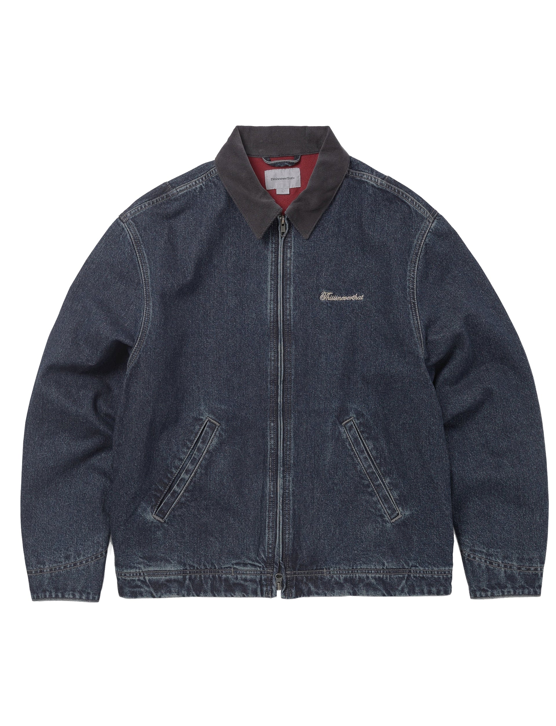 THISISNEVERTHAT Denim Work Jacket Blue