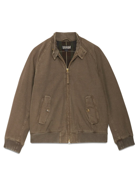 BARACUTA WAXED G9 POCKET WAXED COTTON Tarmac Green