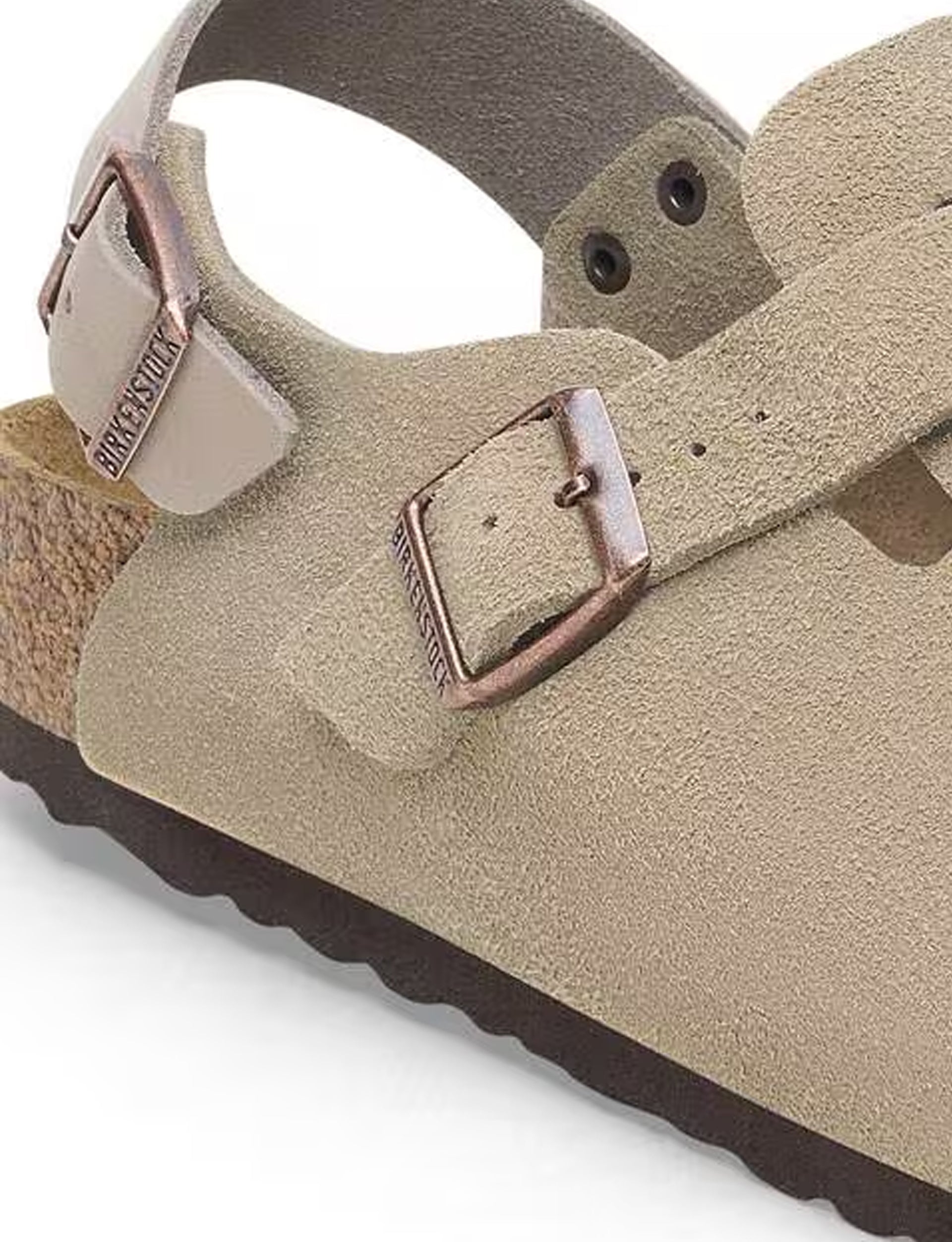 BIRKENSTOCK Tokio  Suede Leather TAUPE