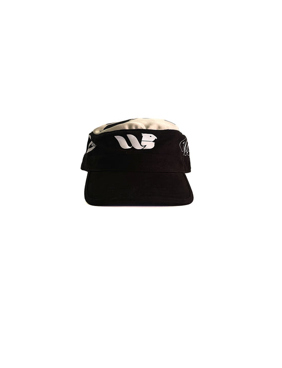 We made Art cap beige / black