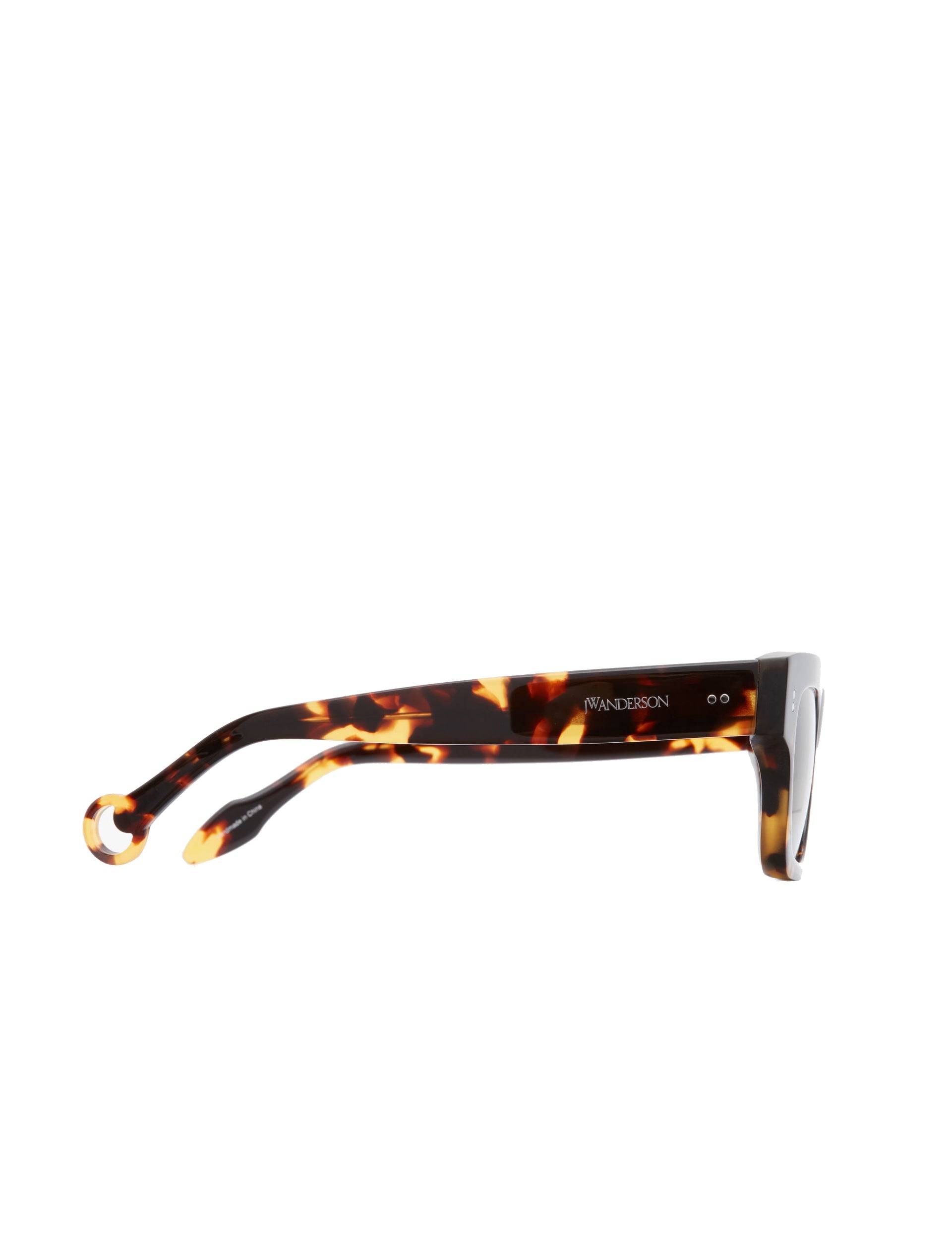 JW ANDERSON RECTANGLE SUNGLASSES