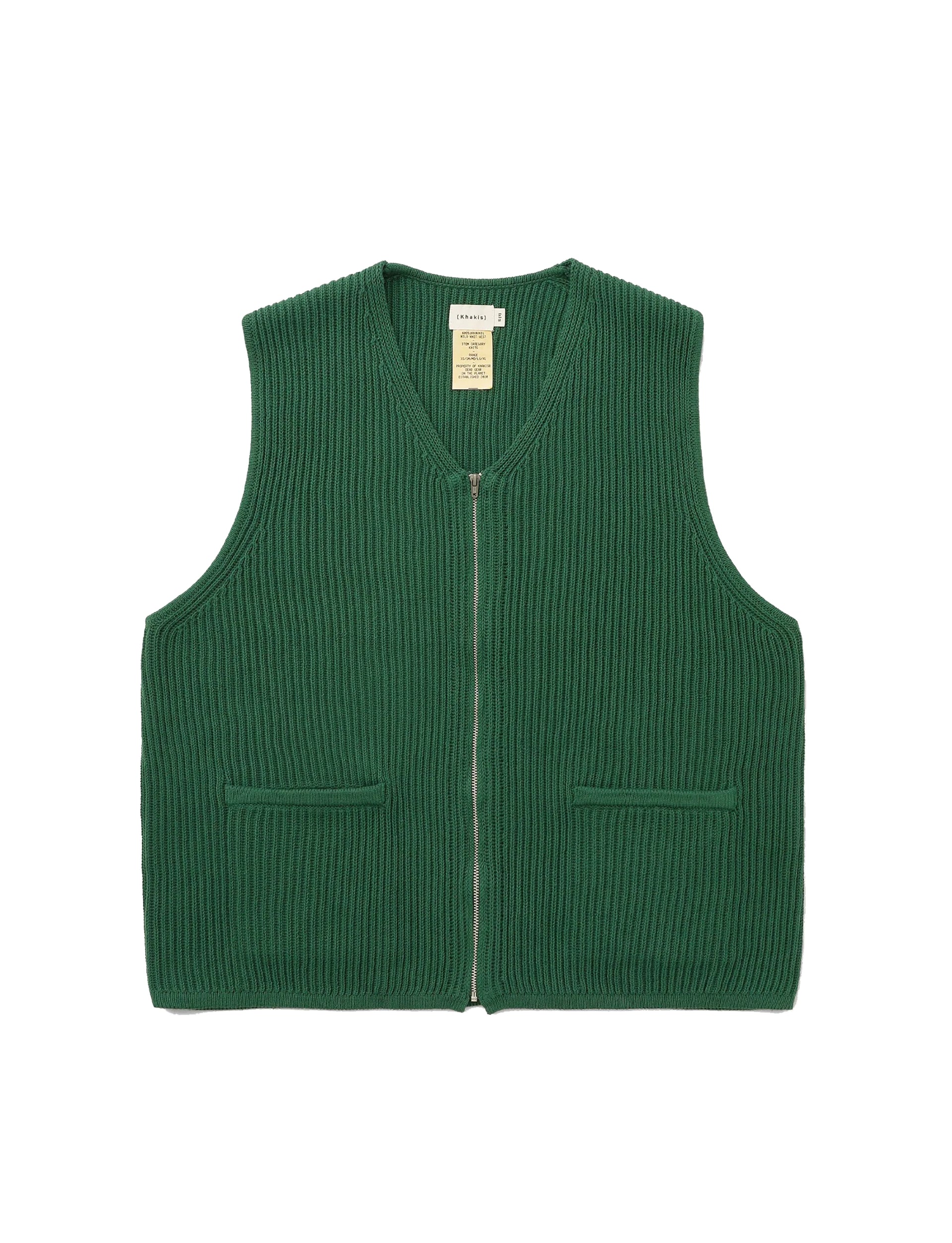 Khakis Milo Knit Vest Green