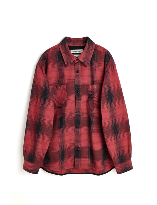 OUR LEGACY WHOPPIN SHIRT, Bison Check Ranch Cotton
