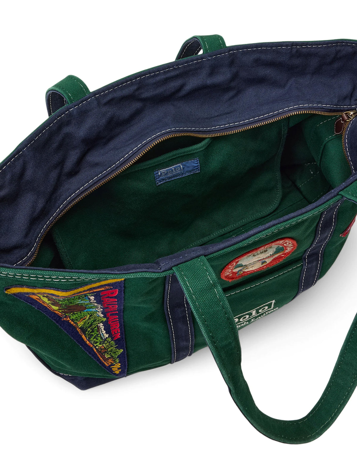 POLO RALPH LAUREN TOTE BAG PTCH TTE-TOTE-MEDIUM
