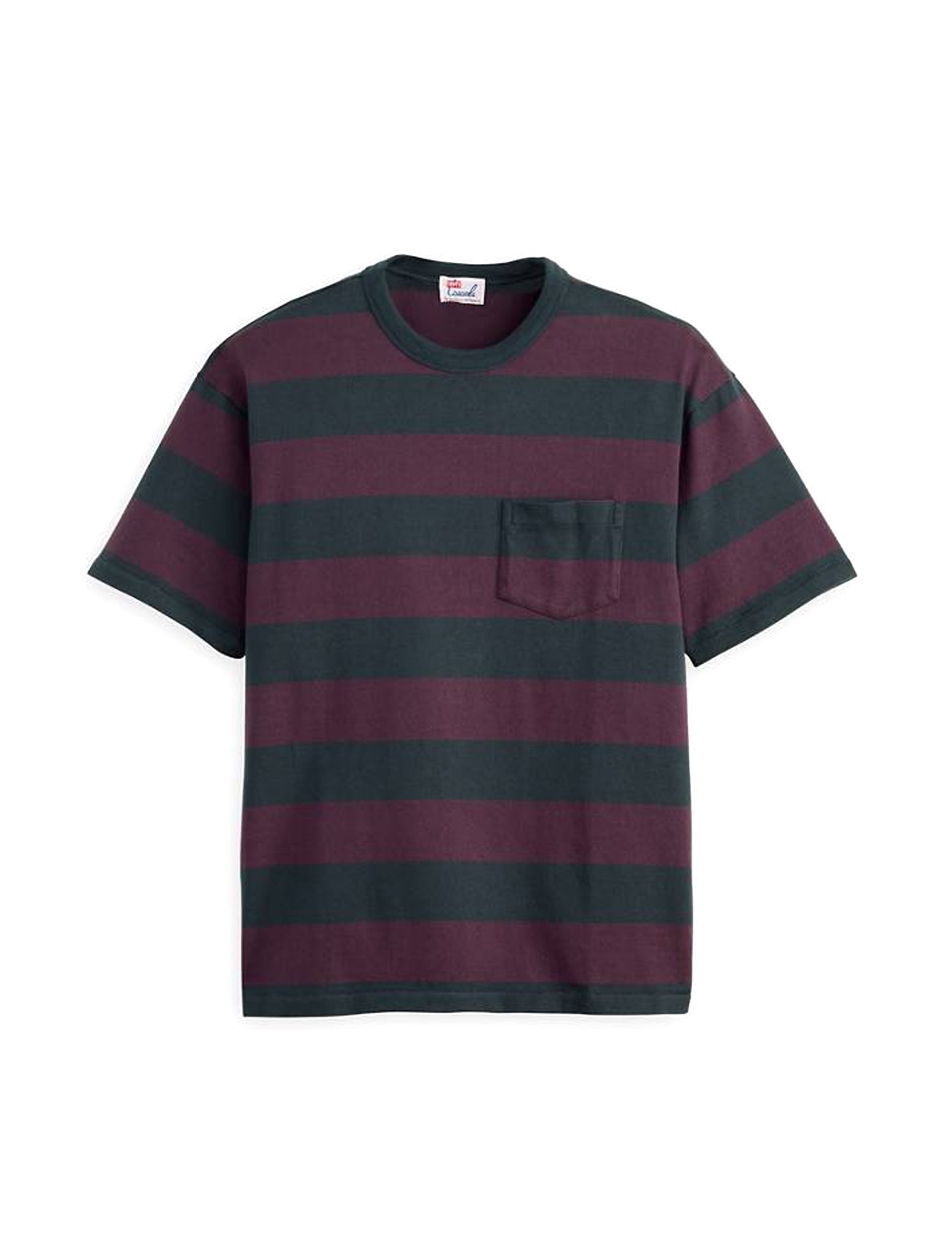 Levi's® Vintage Clothing 1960s Casual Tee Carbon Plum Stripe Carbon & Plum