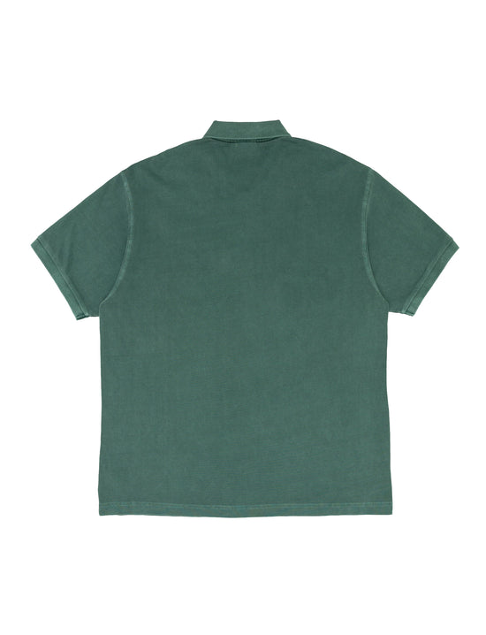 STÜSSY Pig. Dyed Pique Polo GREEN