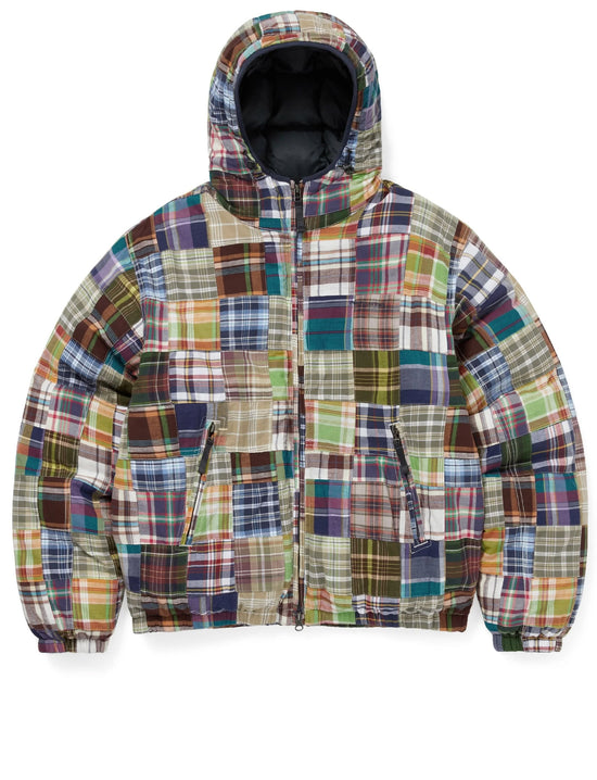 THISISNEVERTHAT Washed Down Puffer Jacket Multi
