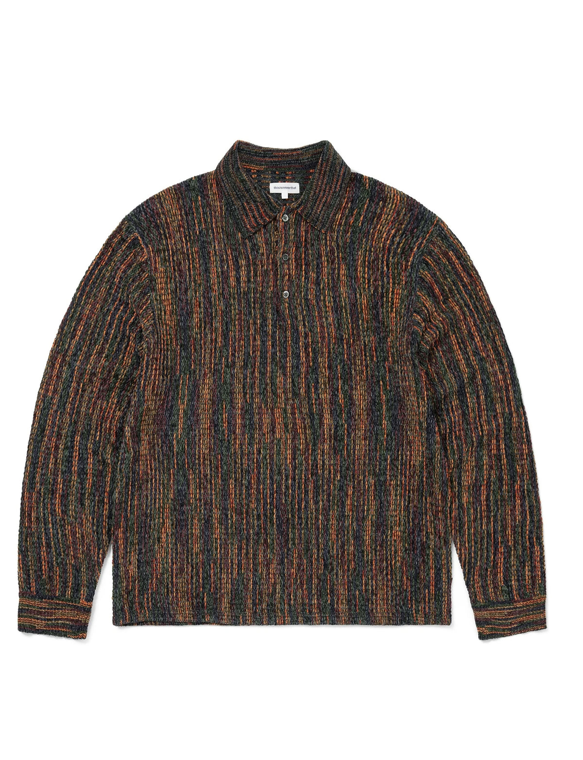 thisisneverthat Velvet Knit Polo MULTI