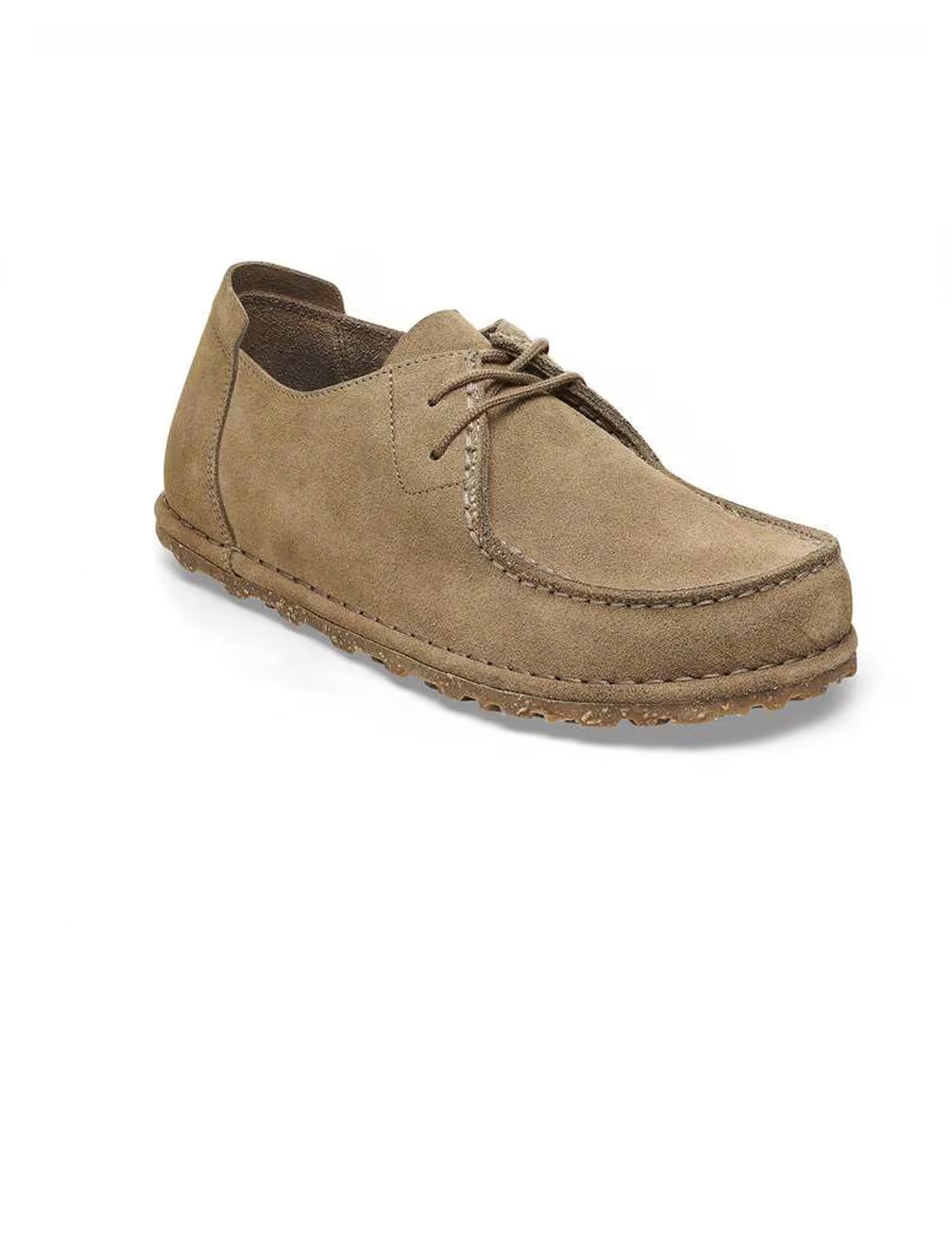 BIRKENSTOCK Utti Lace  Suede Leather TAUPE