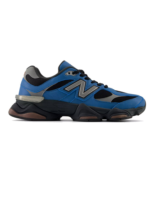 NEW BALANCE 9060 Blue agate with black and rich oak