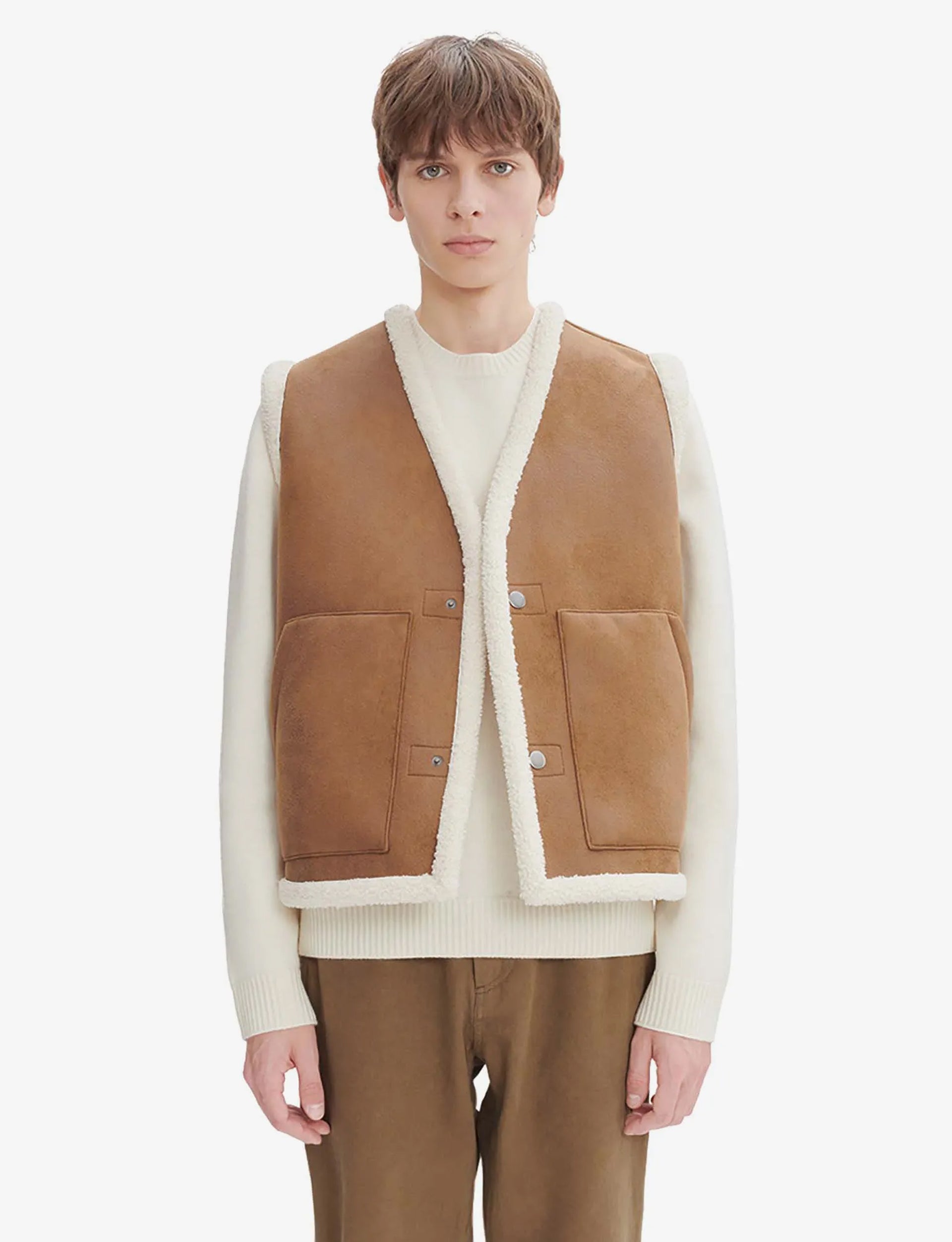 A.P.C. BLOUSON ZACHARI ECRU