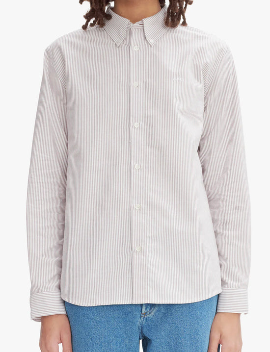 A.P.C. CHEMISE NEW GREG GAA RED