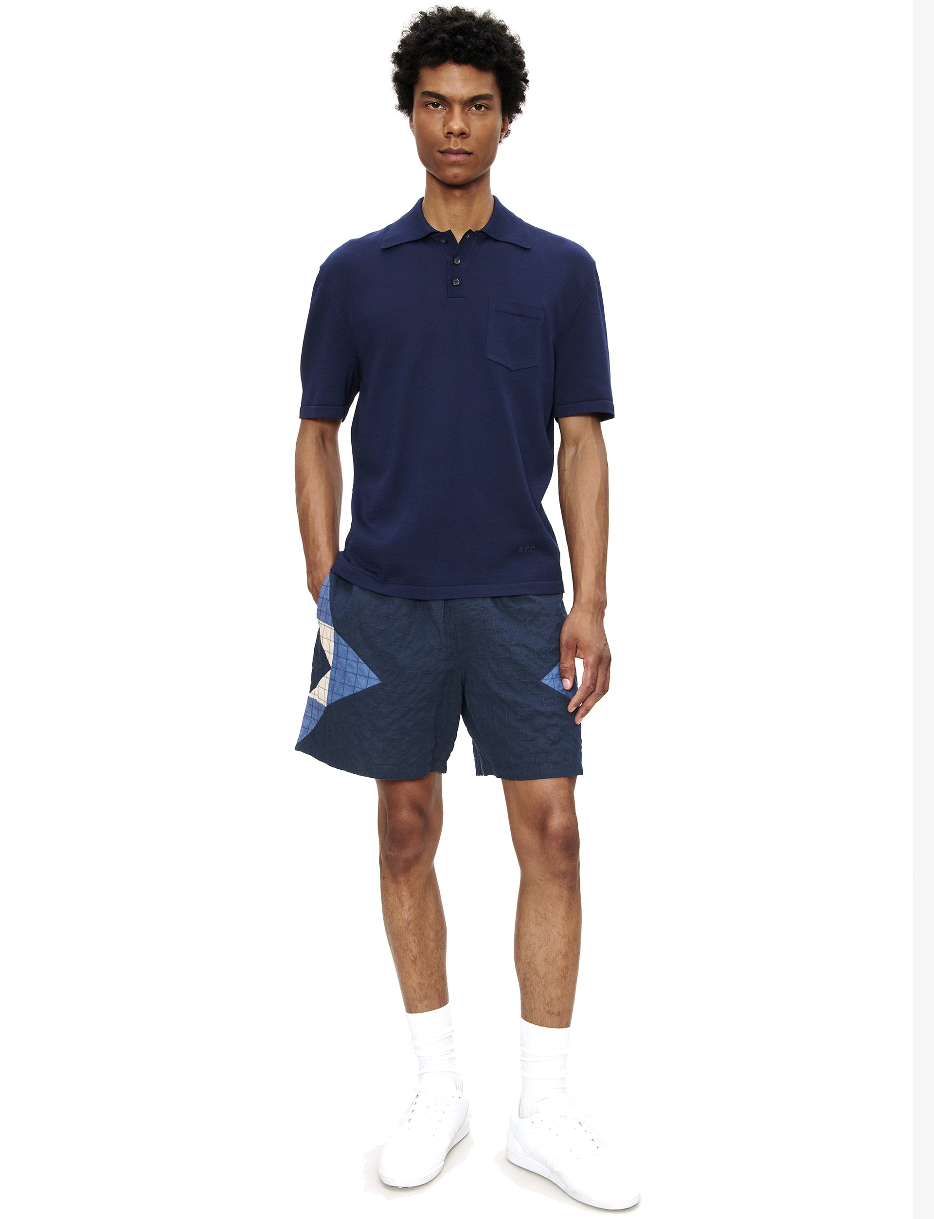 A.P.C. POLO COLIN NAVY