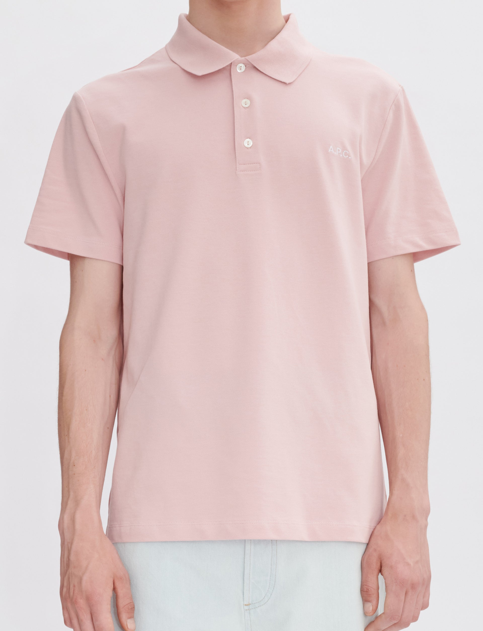 A.P.C. POLO STANDARD GOTS PINK