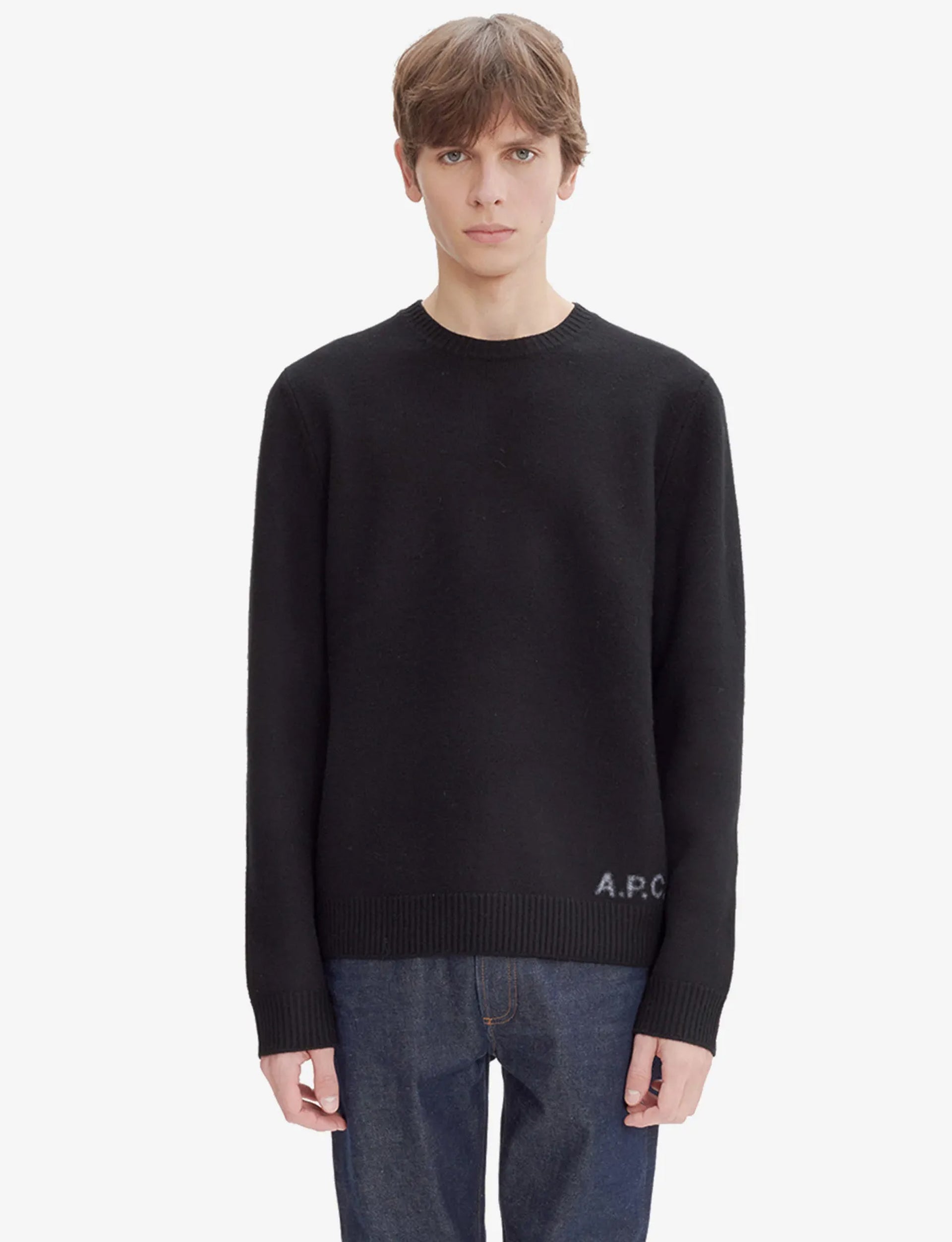 A.P.C. PULL EDWARD BLACK