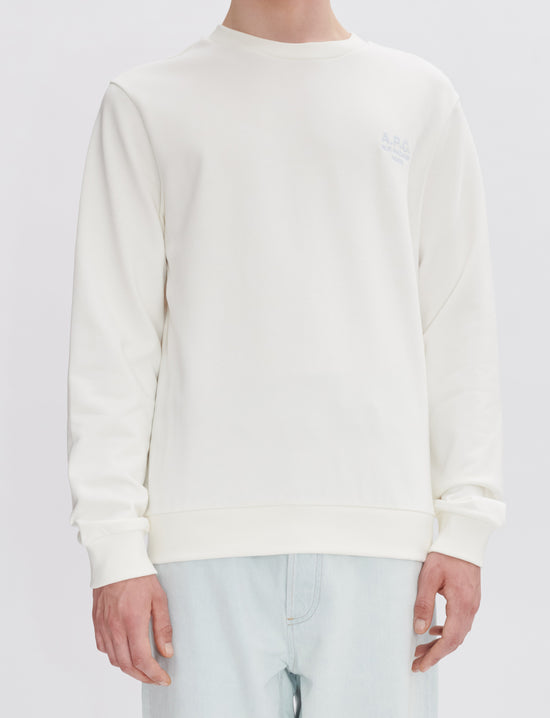 A.P.C. SWEAT STANDARD RUE MADAME WHITE