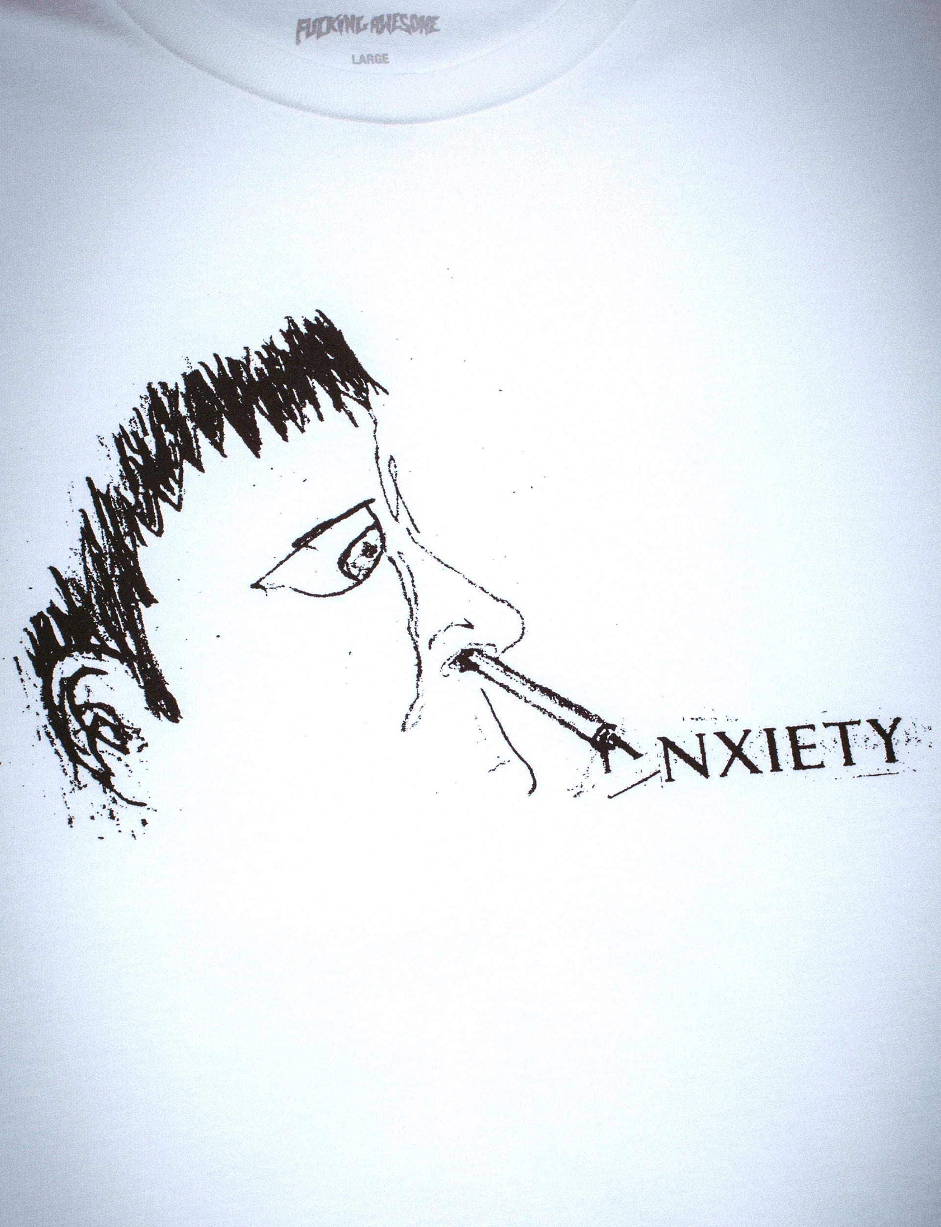 FUCKING AWESOME Anxiety WHITE