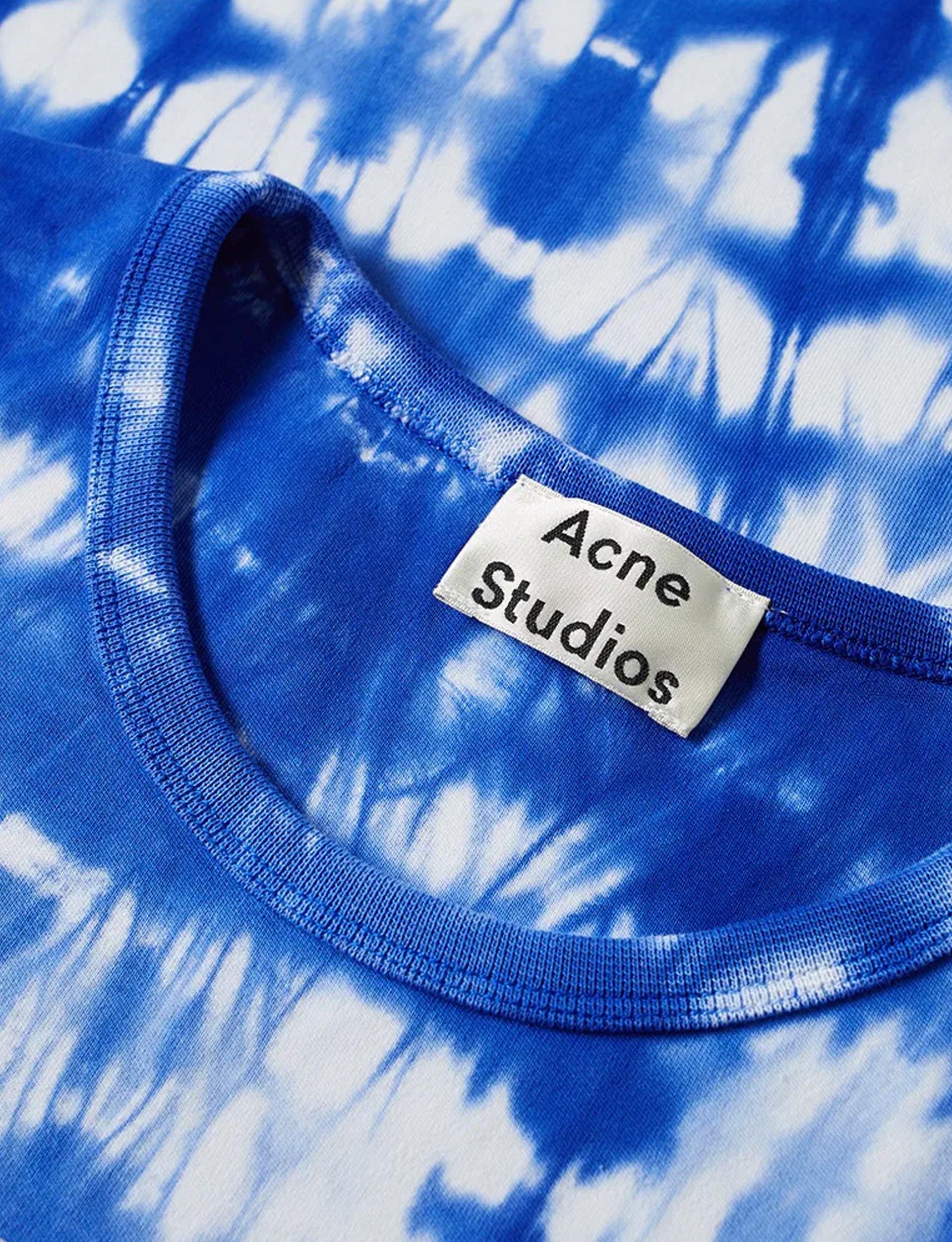 ACNE STUDIOS NIAGARA PEACE TEE INK BLUE