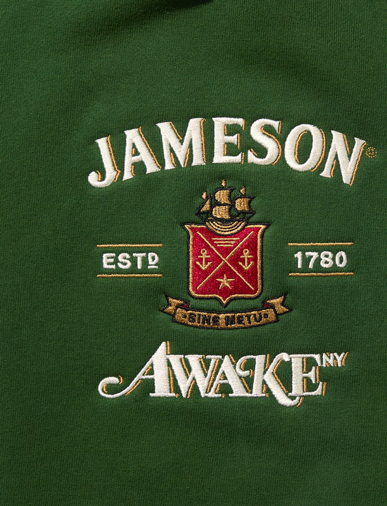 AWAKE NY X JAMESON COLLECTION HOODIE GREEN